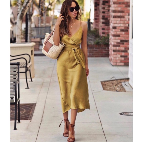 NWT Zara Satin Lingerie Style Dress - Picture 4 of 8